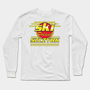 Szczyrk poland 80s ski logo Long Sleeve T-Shirt